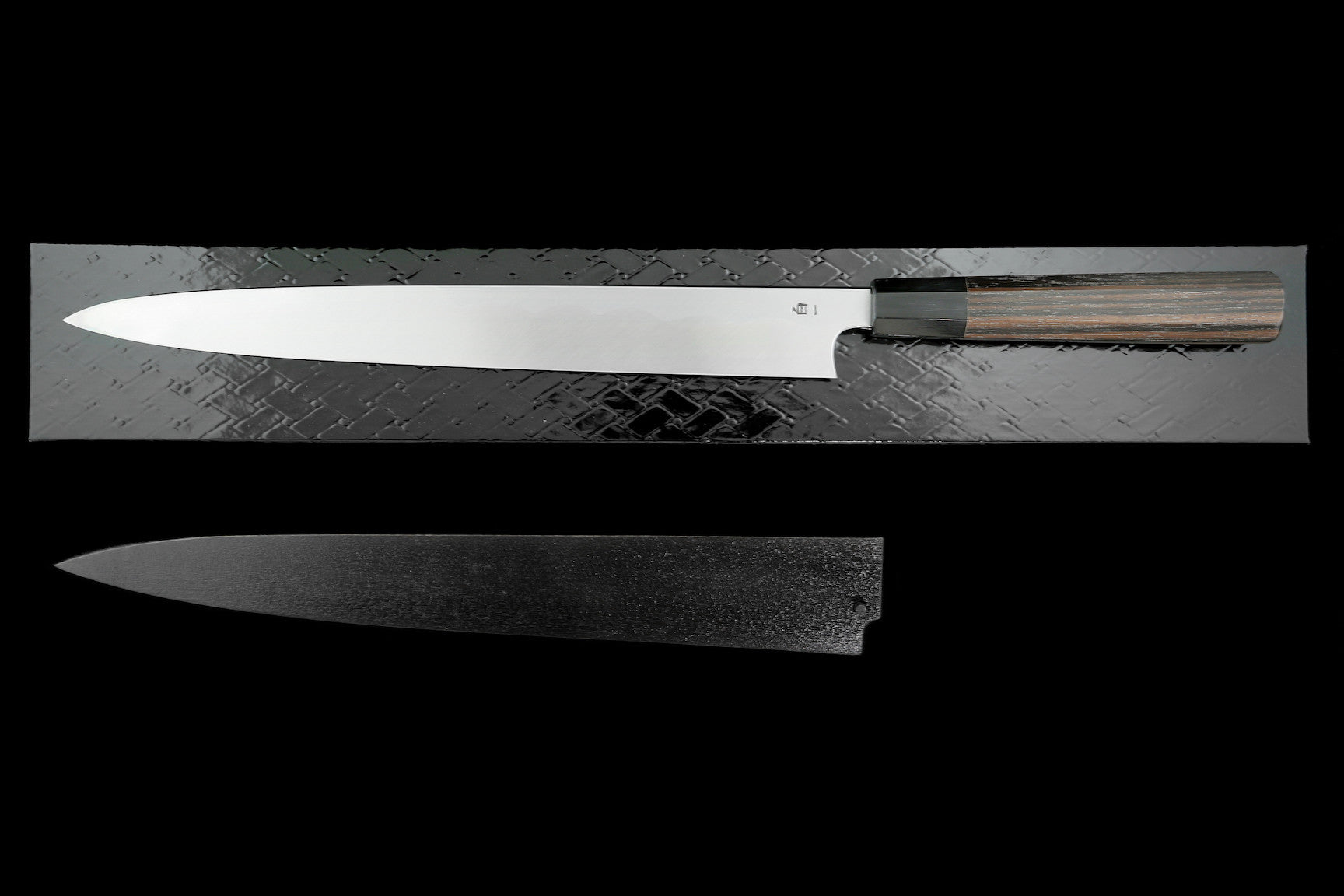 Gesshin Kagekiyo 300mm White #1 Yanagiba with Ebony Handle