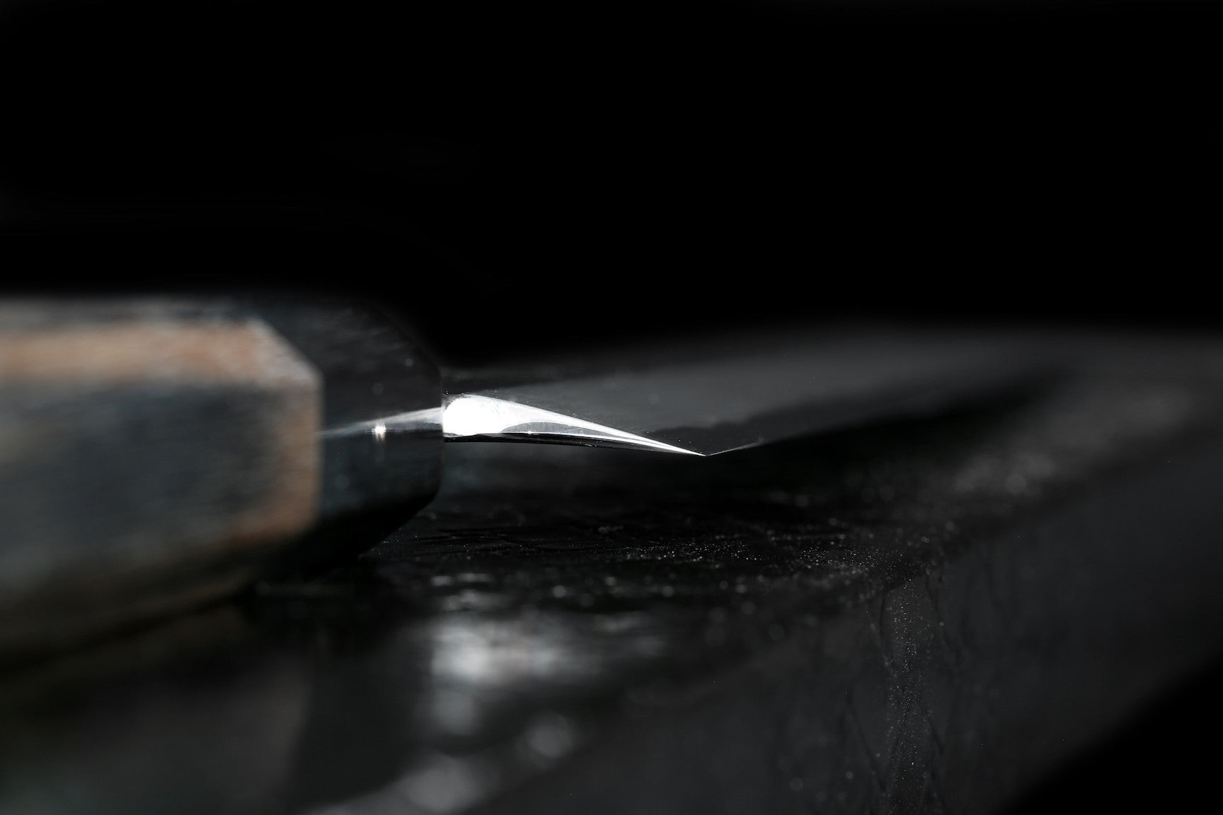 Gesshin Kagekiyo 300mm White #1 Yanagiba with Ebony Handle