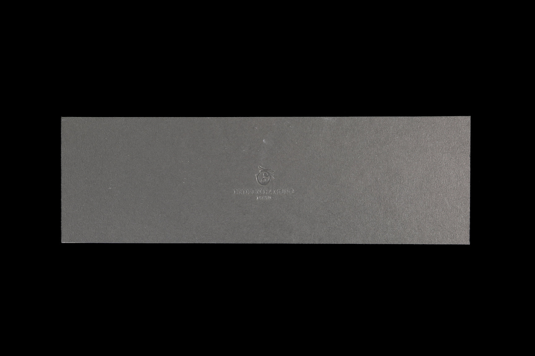 Chocolate Knife Black with Brown Leather Case