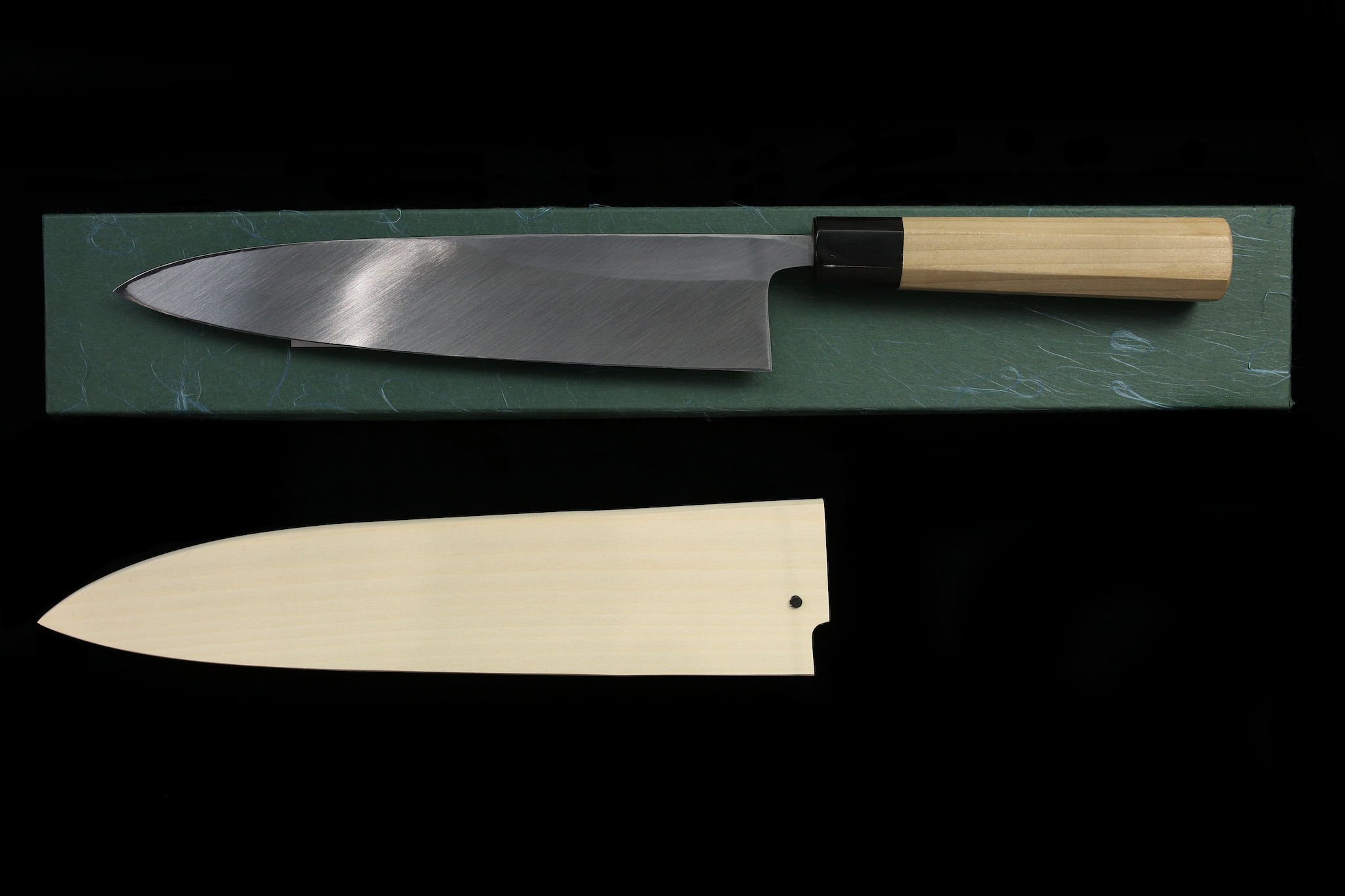 Gesshin Uraku 240mm White #2 Mioroshi Deba