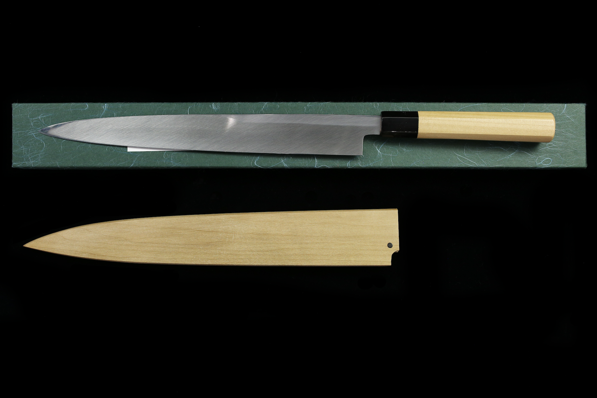 Gesshin Uraku 300mm White #2 Yanagiba