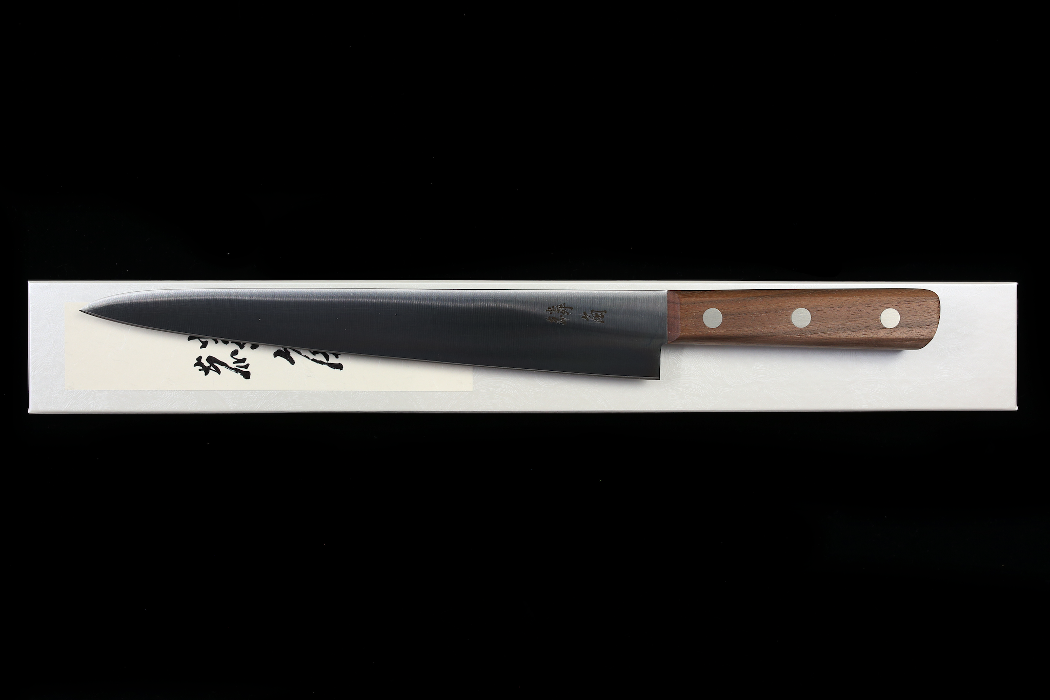 Rinkaku 240mm Left Handed Semi-Stainless Sujihiki