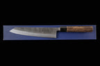 Kochi 210mm Kurouchi Stainless Clad Carbon Kiritsuke Wa-Gyuto