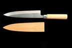 Jin 210mm High Speed Steel Mioroshi Deba with Saya MD-28