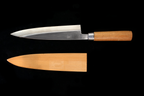 Jin 210mm High Speed Steel Mioroshi Deba with Saya MD-29