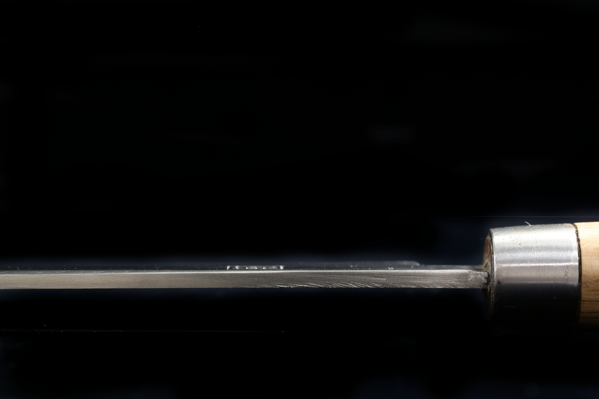 Jin 220mm High Speed Steel Mioroshi Deba with Saya MD-38