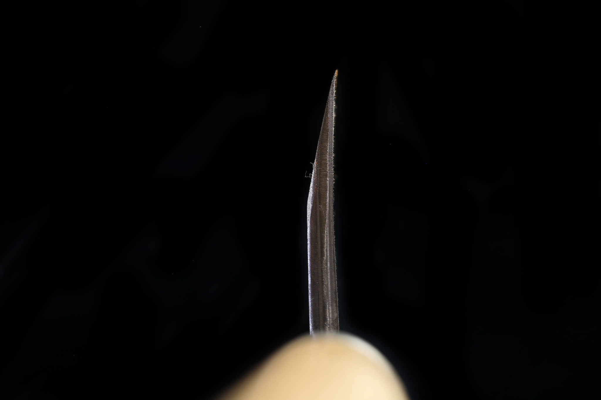 Jin 220mm High Speed Steel Mioroshi Deba with Saya MD-47