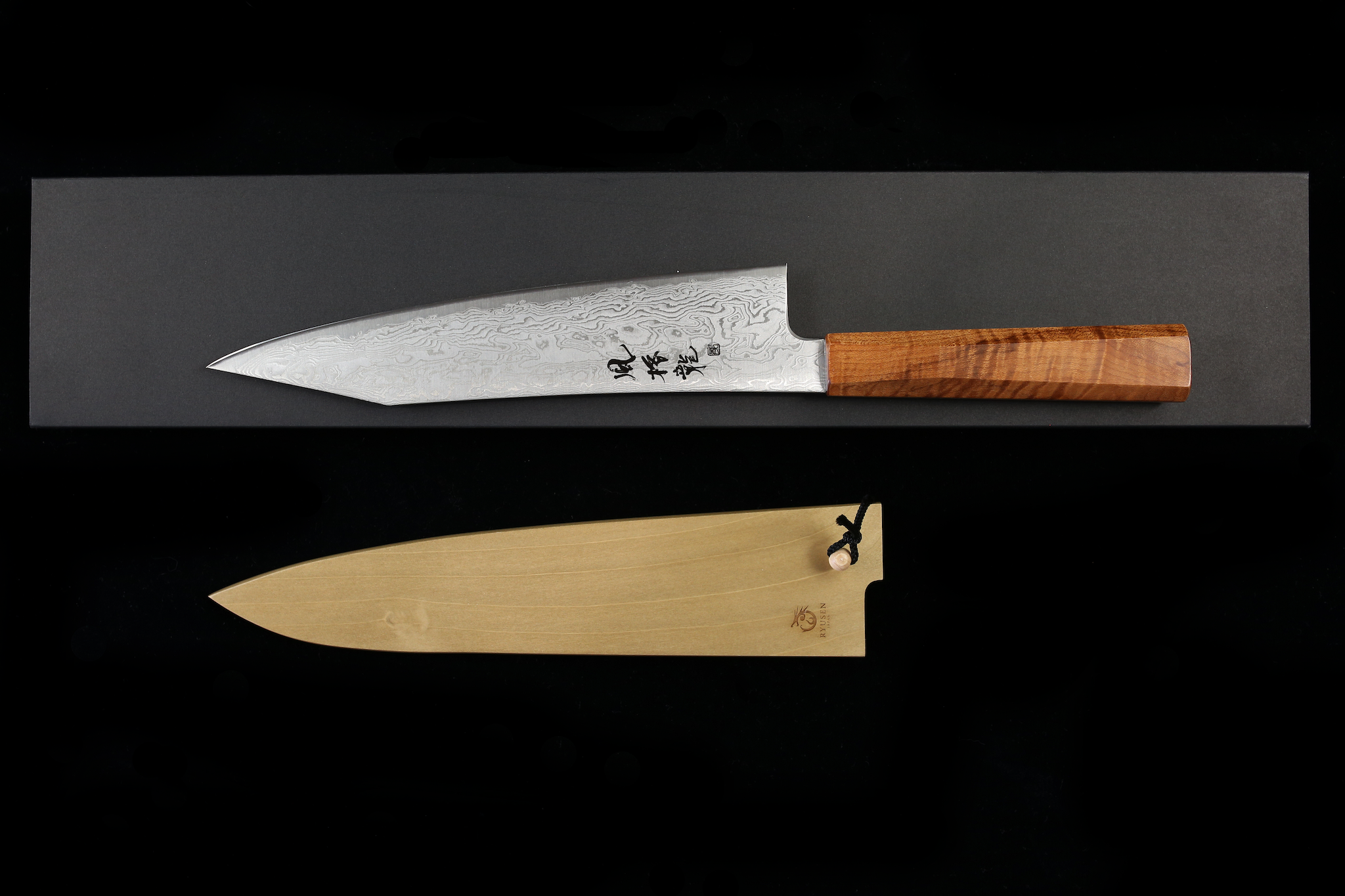 Kiritsuke Damascus Gyuto: Handmade Japanese Style Chef Knife
