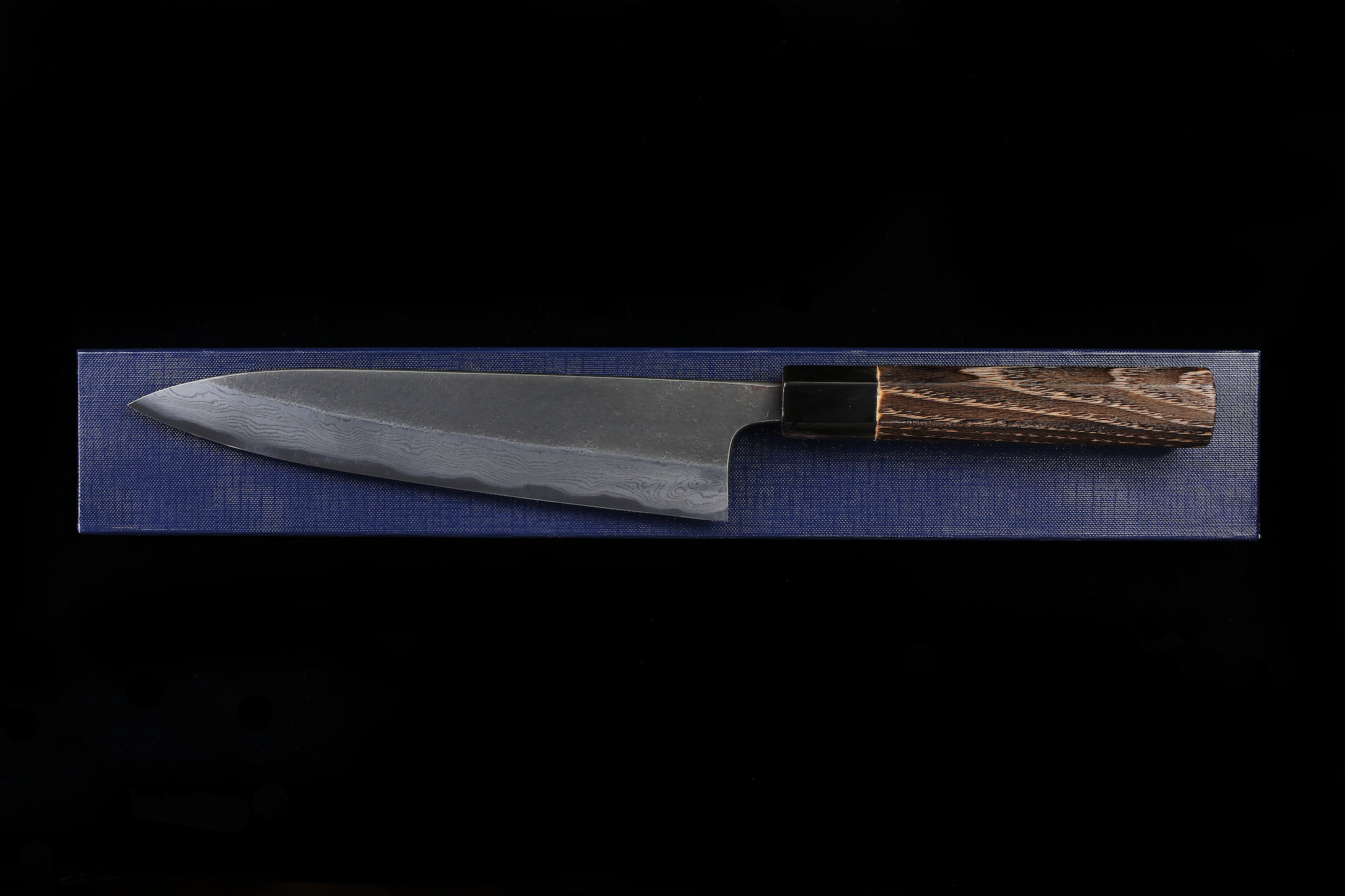 Kochi 210mm Kurouchi Damascus Wa-Gyuto