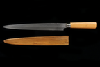 Jin 306mm High Speed Steel Yanagiba with Saya Y-63