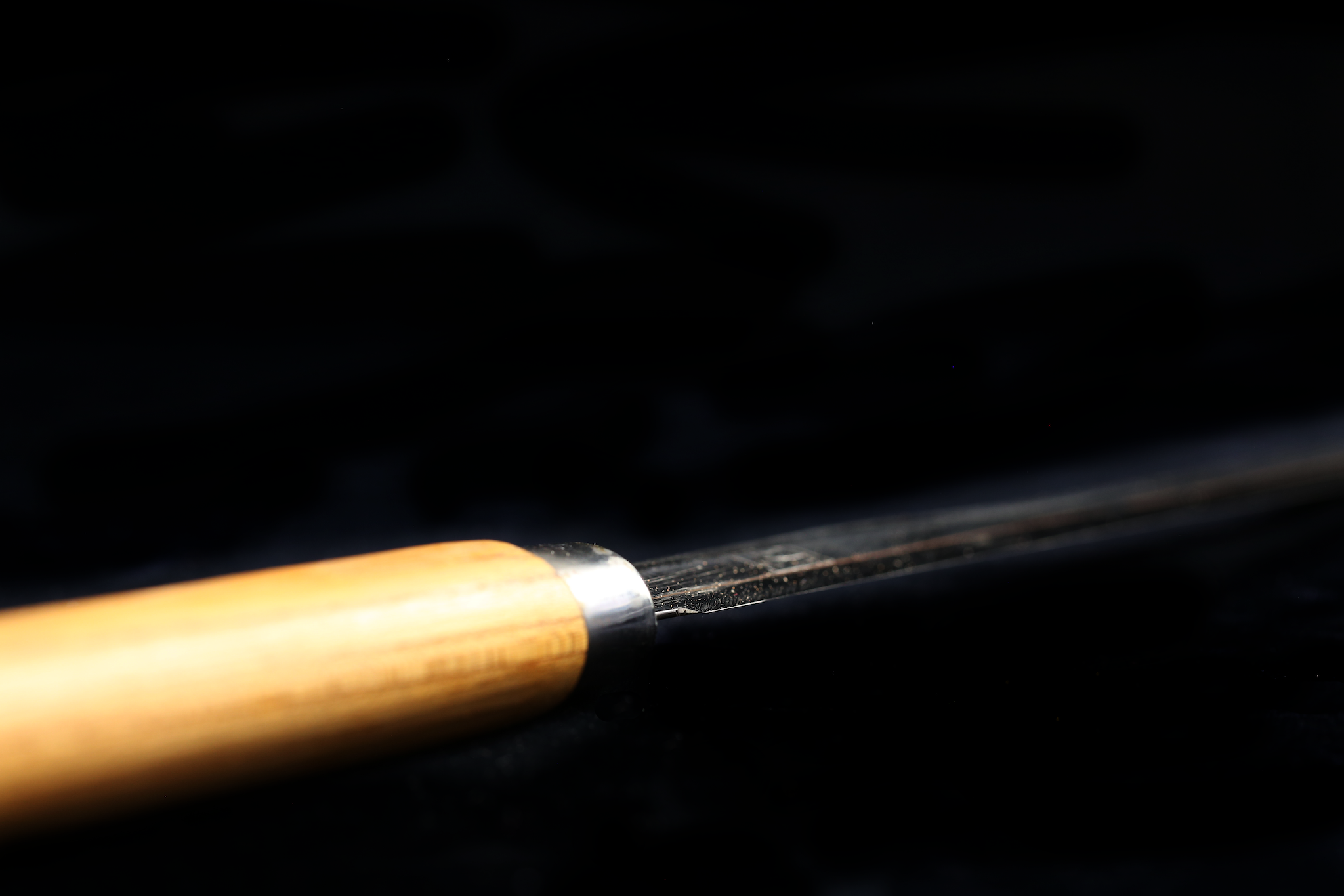 Jin 312mm High Speed Steel Yanagiba with Saya Y-62
