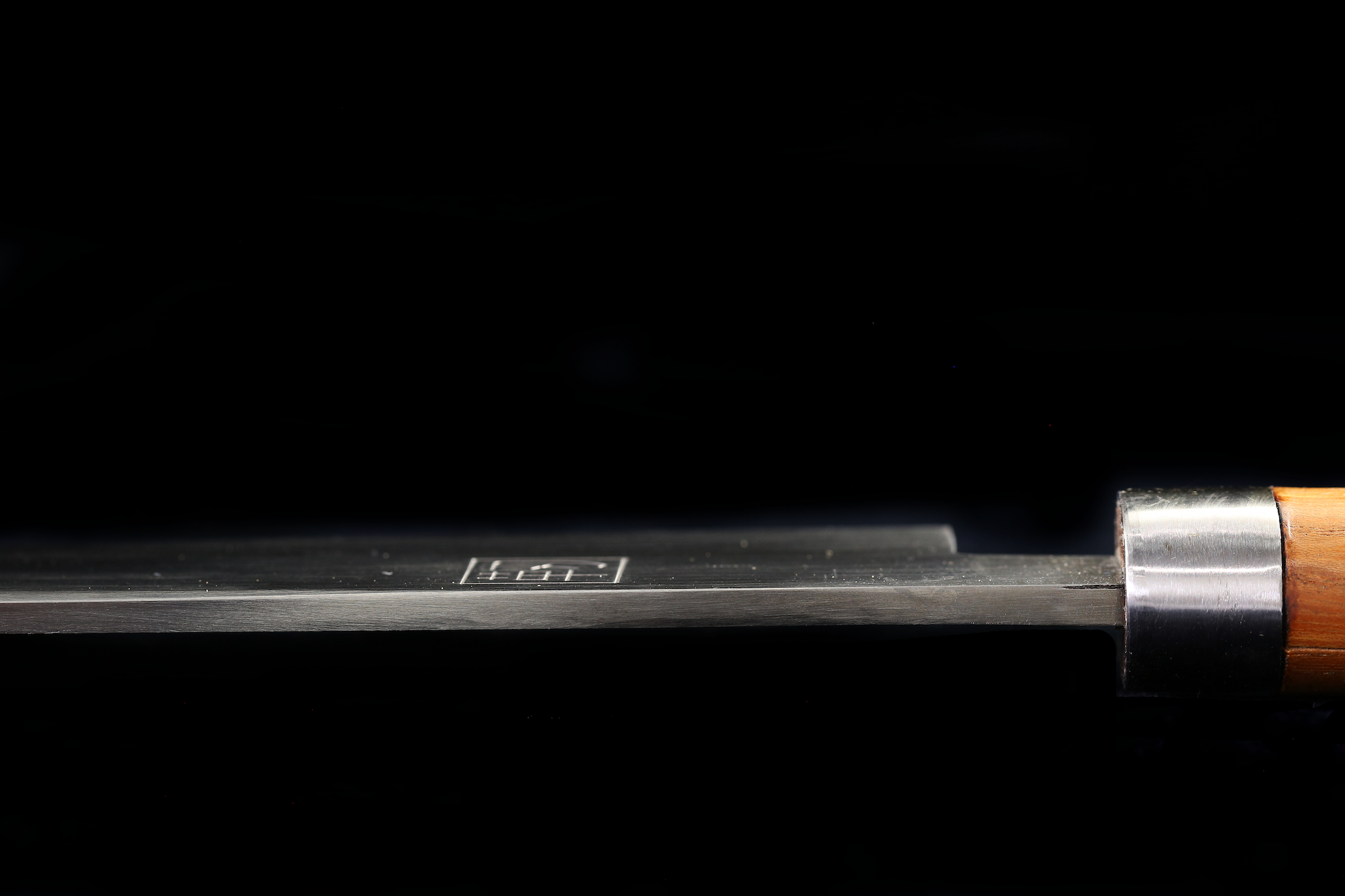 Jin 241mm High Speed Steel Deba with Saya D-23
