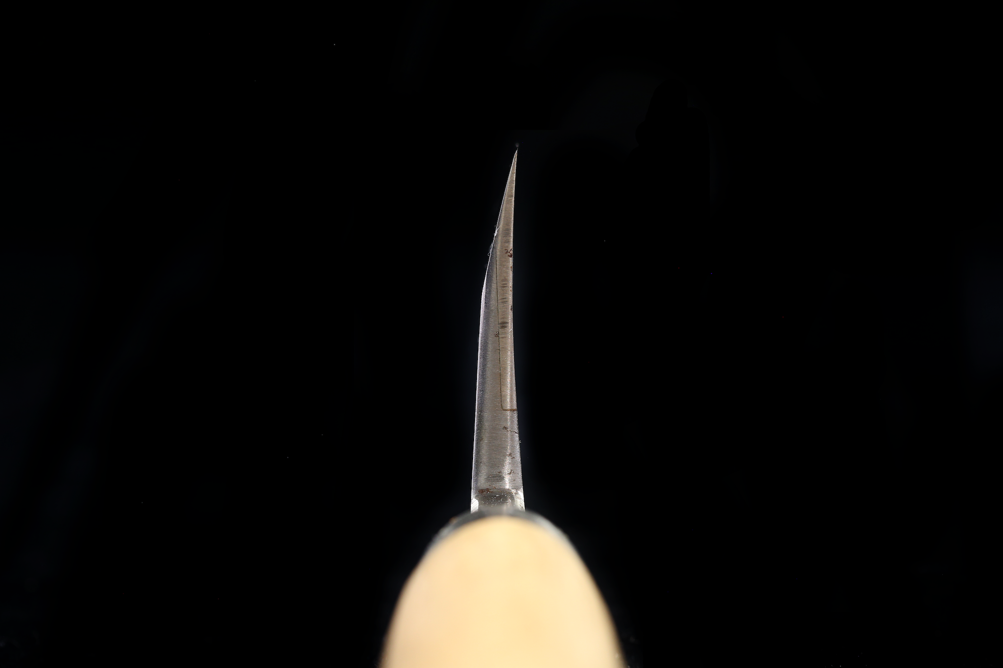 Jin 194mm High Speed Steel Deba with Saya D-15