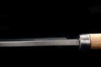 Jin 218mm High Speed Steel Deba with Saya D-16