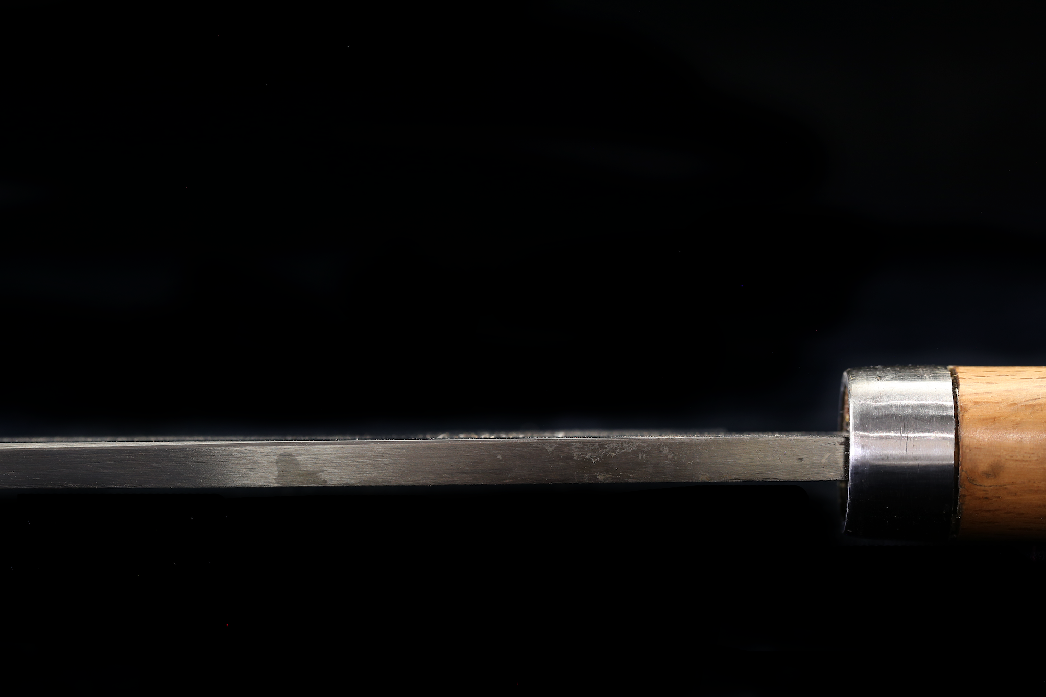 Jin 218mm High Speed Steel Deba with Saya D-20