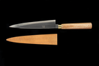 Jin 226mm High Speed Steel Yanagiba with Saya Y-77