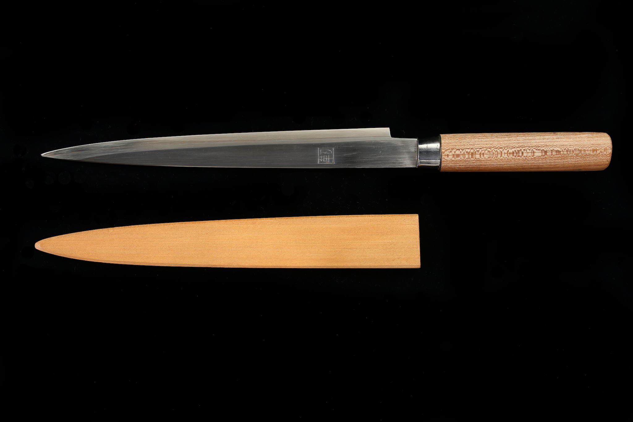 Jin 262mm High Speed Steel Yanagiba with Saya Y-64