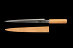 Jin 261mm High Speed Steel Yanagiba with Saya Y-75