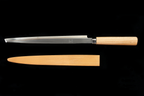 Jin 273mm High Speed Steel Yanagiba with Saya Y-65