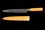 Jin 239mm High Speed Steel Yanagiba with Saya Y-78