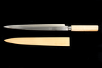 Jin 281mm High Speed Steel Yanagiba with Saya Y-69