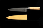Jin 206mm High Speed Steel Mioroshi Deba with Saya MD-61