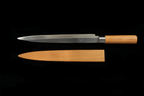 Jin 266mm High Speed Steel Yanagiba with Saya Y-66