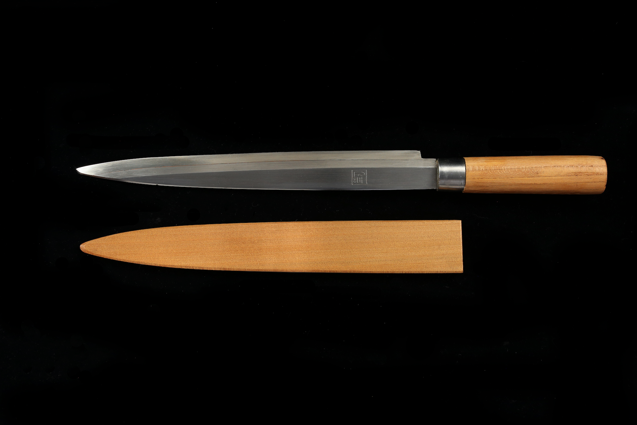 Jin 266mm High Speed Steel Yanagiba with Saya Y-66