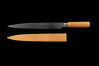 Jin 266mm High Speed Steel Yanagiba with Saya Y-66