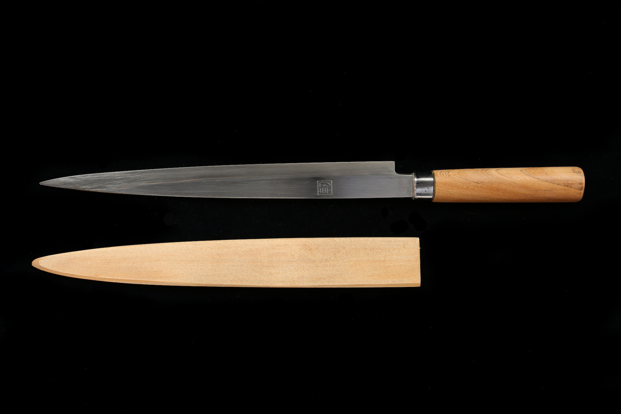 Jin 278mm High Speed Steel Yanagiba with Saya Y-71