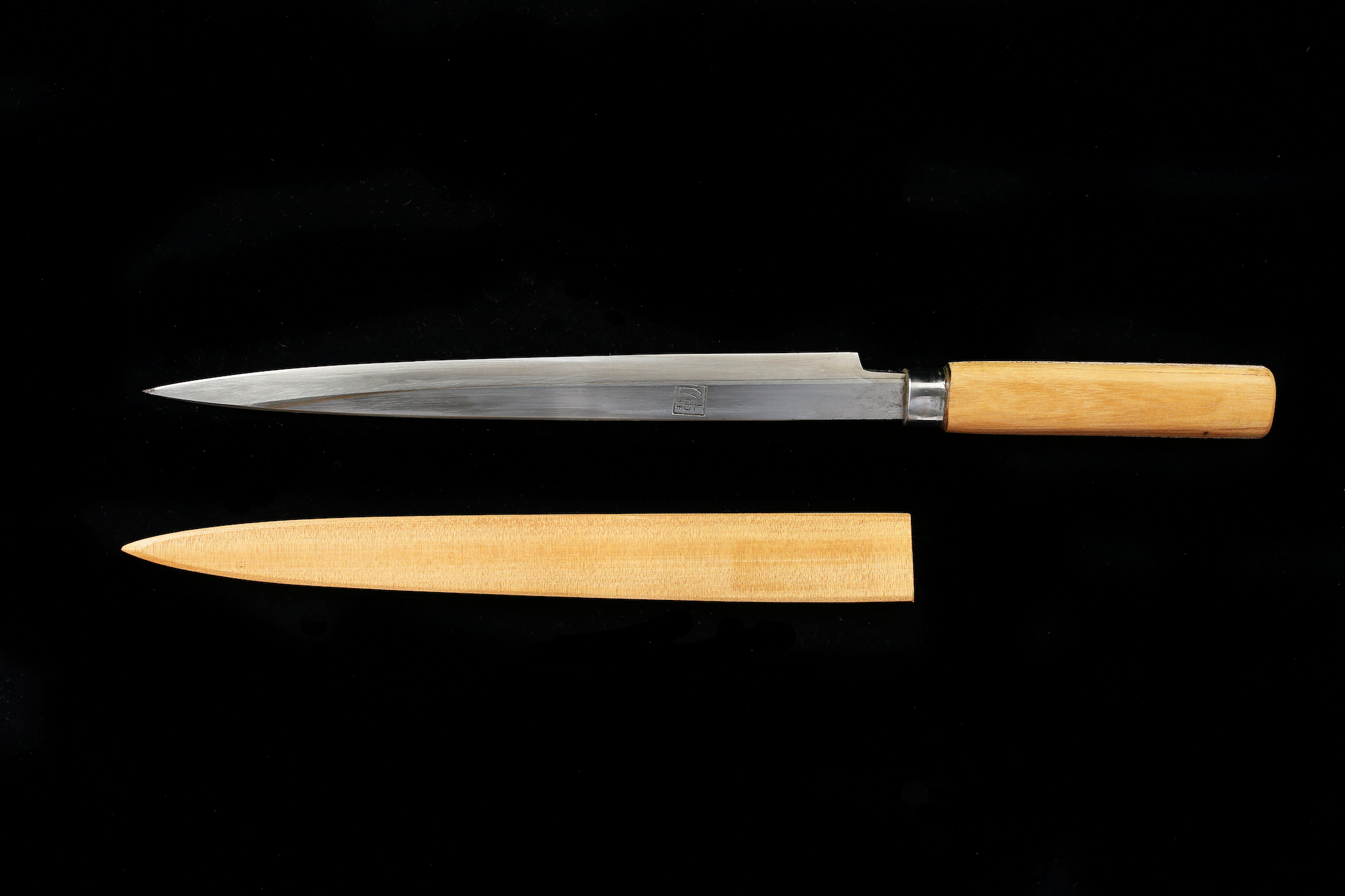 Jin 261mm High Speed Steel Yanagiba with Saya Y-67