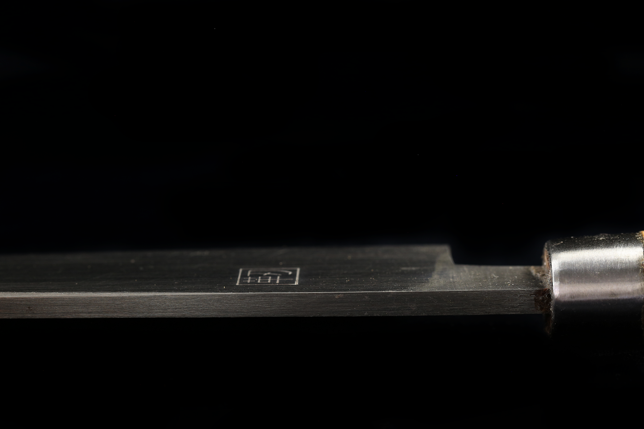 Jin 213mm High Speed Steel Mioroshi Deba with Saya MD-53