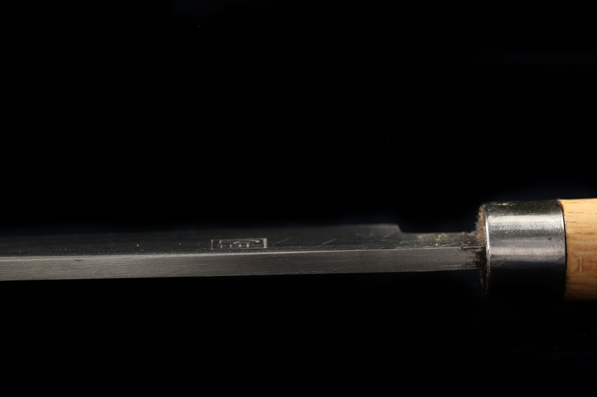 Jin 213mm High Speed Steel Mioroshi Deba with Saya MD-55