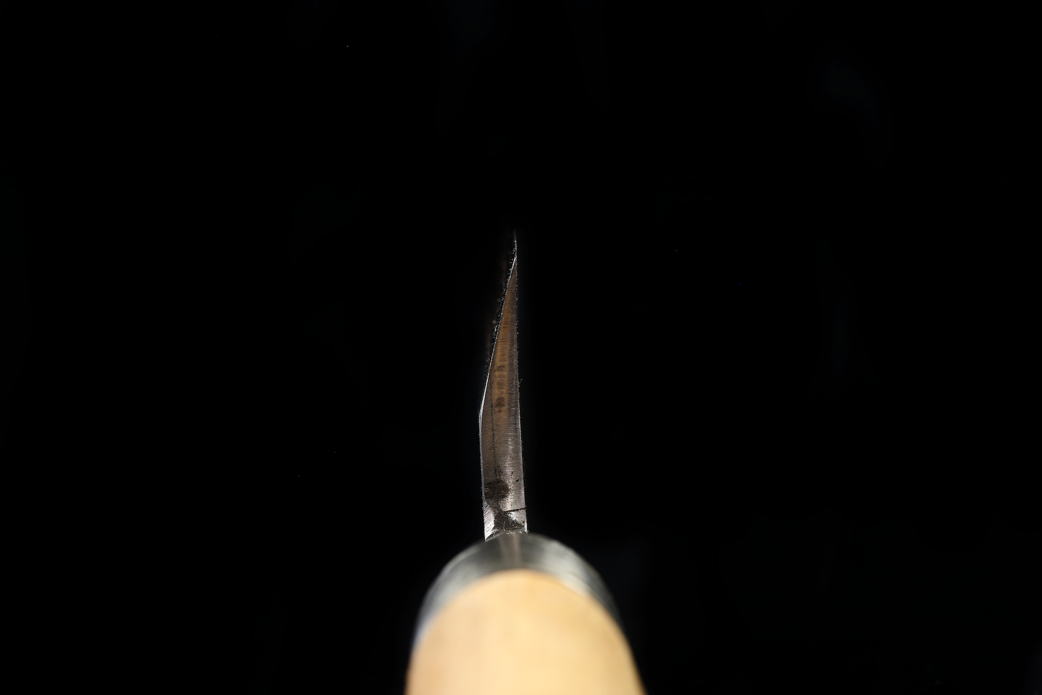 Jin 213mm High Speed Steel Mioroshi Deba with Saya MD-55