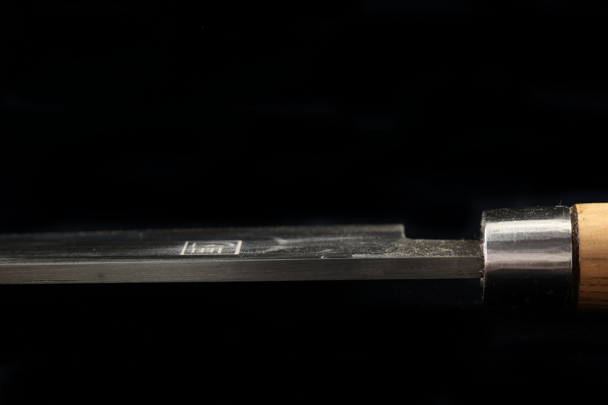 Jin 216mm High Speed Steel Mioroshi Deba with Saya MD-64