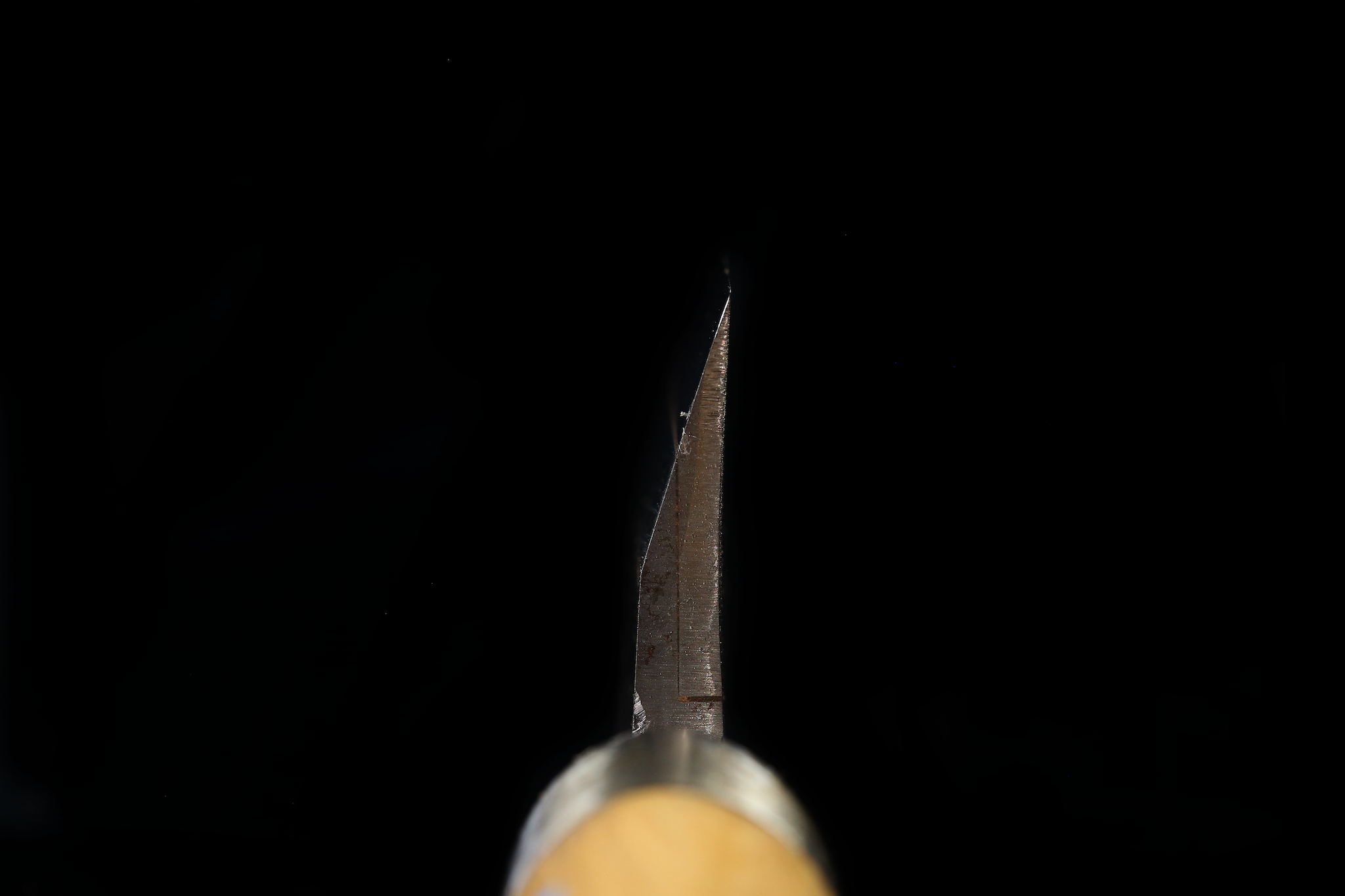 Jin 215mm High Speed Steel Mioroshi Deba with Saya MD-54