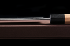 Yoshimi Echizen 165mm Stainless Clad Blue Super Kurouchi Santoku