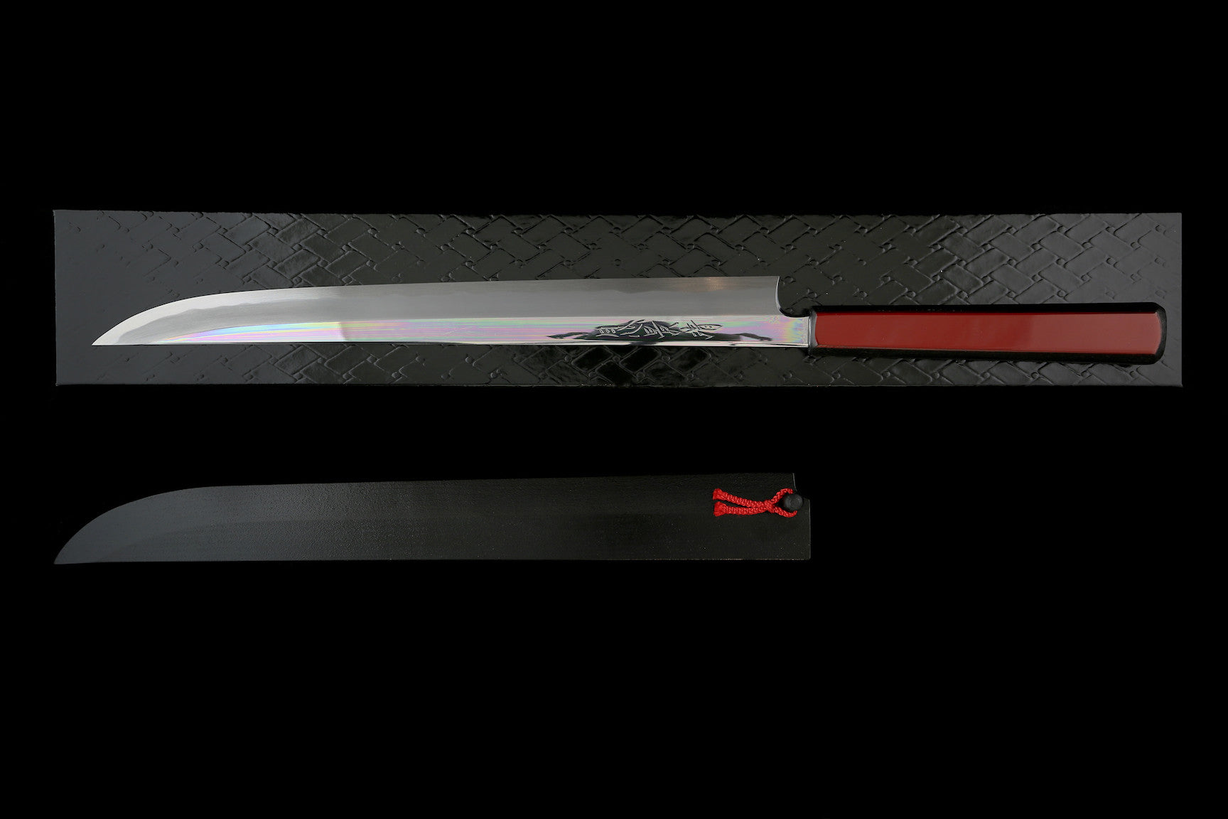 Gesshin Kagekiyo 300mm White #1 Kengata Yanagiba
