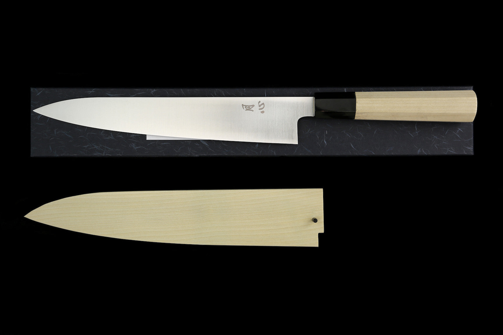 Gesshin Ginga 240mm Stainless Wa-Gyuto/Sujihiki Hybrid
