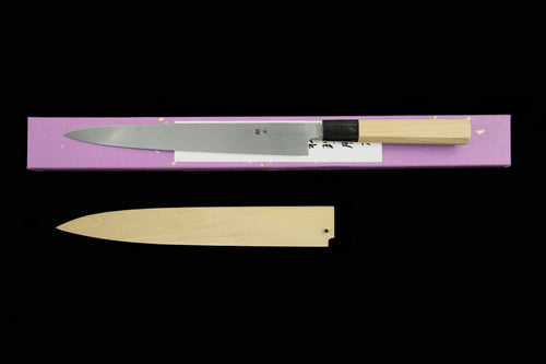 Gesshin Hide 240mm Ginsanko Hon-Kasumi Yanagiba
