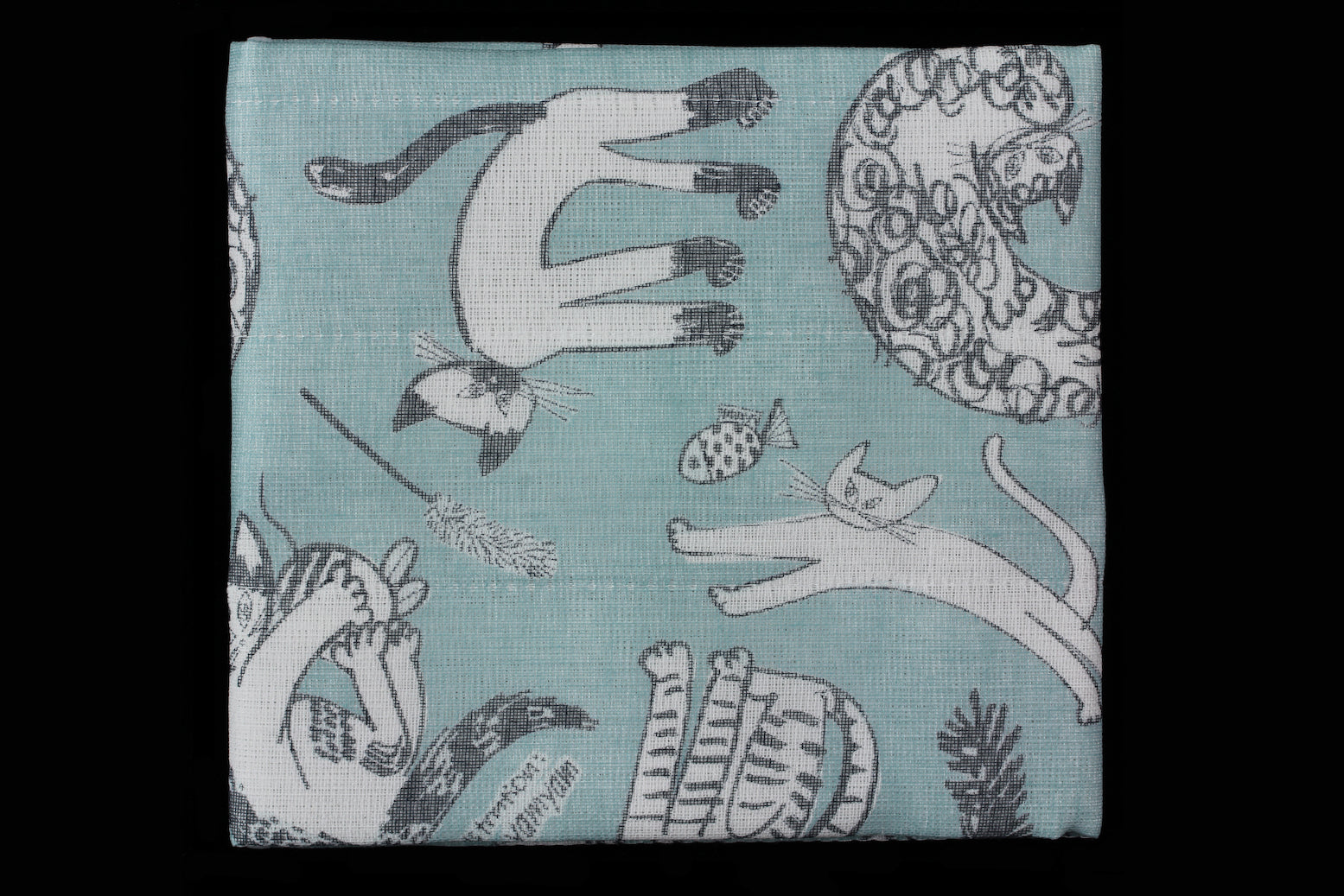 Yuzen Fukin - Meow Meow Meow (Blue)