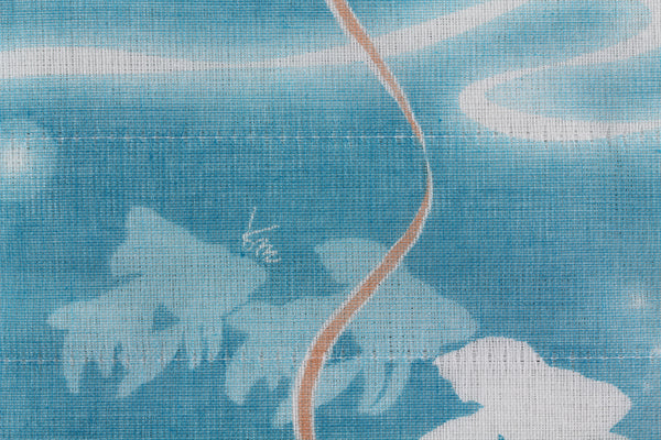 Yuzen Fukin - Goldfish (Blue)