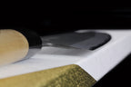 Gesshin Ajikataya 240mm White #2 Kurouchi Wa-Gyuto (With Saya)