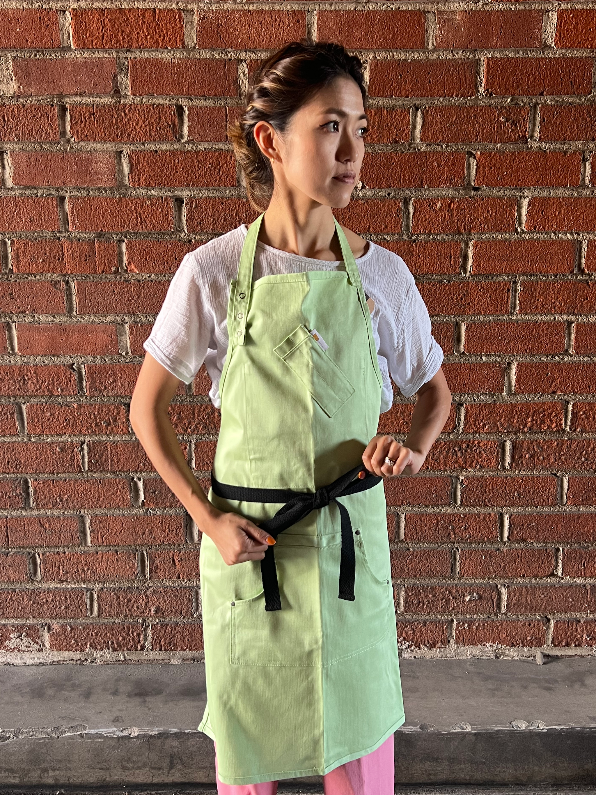 Cork District Apron - OG Pistachio Twill