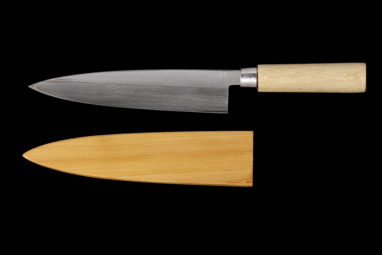 Jin 200mm High Speed Steel Mioroshi Deba with Saya MD-10
