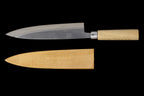 Jin 210mm High Speed Steel Mioroshi Deba with Saya MD-14