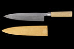 Jin 210mm High Speed Steel Mioroshi Deba with Saya MD-14