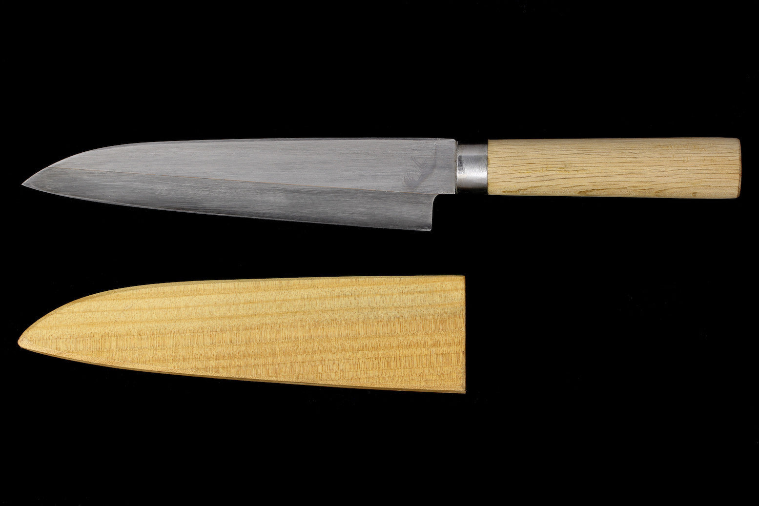 Jin 210mm High Speed Steel Mioroshi Deba with Saya MD-15