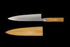 Jin 210mm High Speed Steel Mioroshi Deba with Saya MD-18