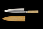 Jin 210mm High Speed Steel Mioroshi Deba with Saya MD-19